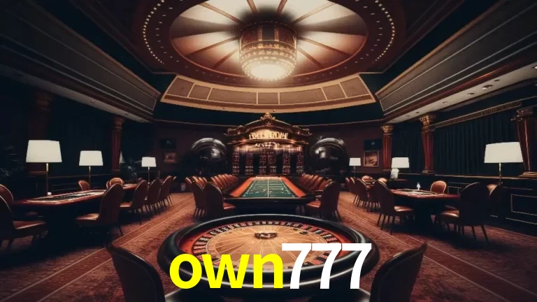 Explorando a Experiência Avançada de Cassino da own777 Login!